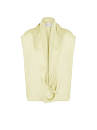 Chemise en satin brillant - Ivory