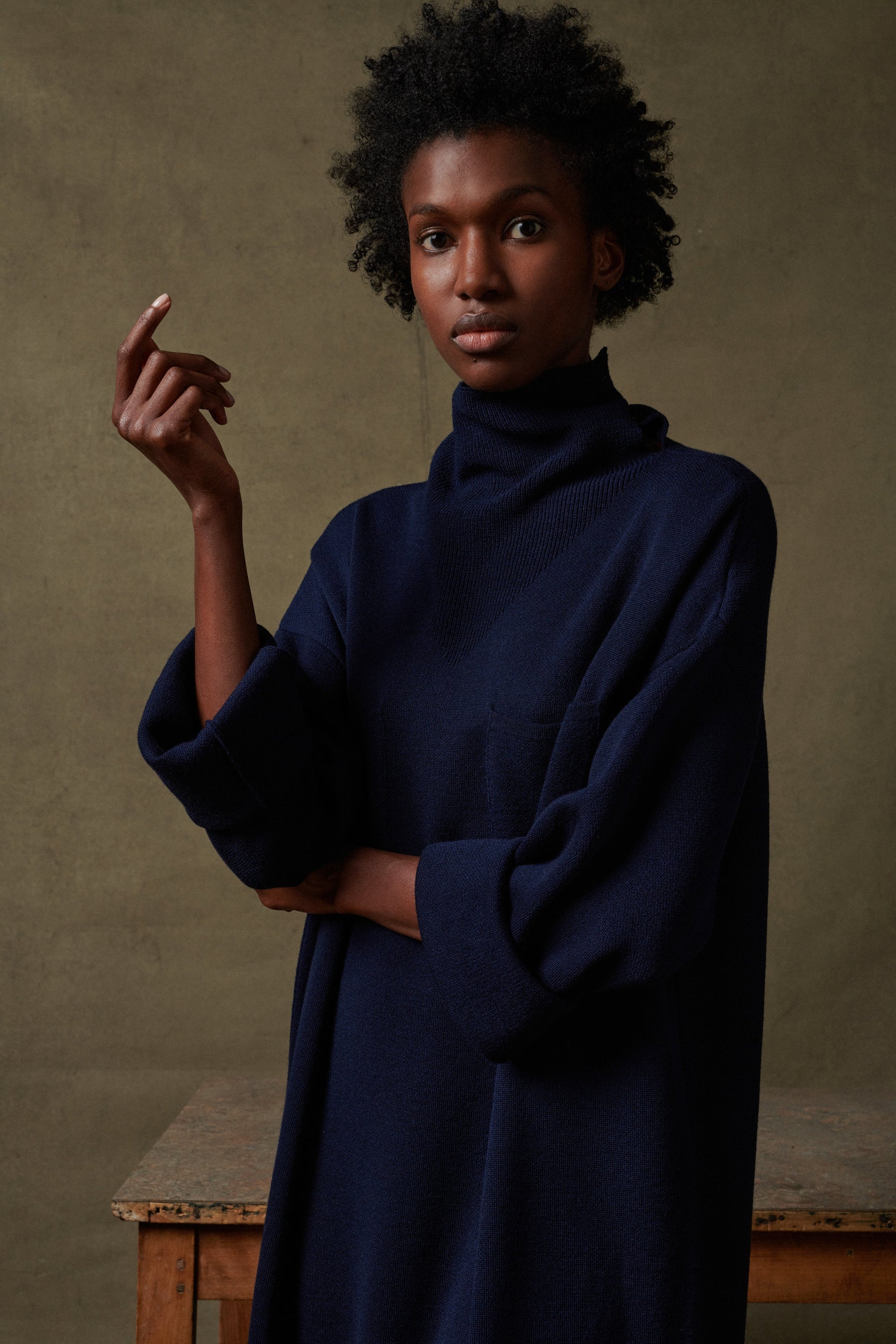 NAVY _ Robe Subway - Navy