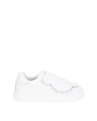 Sneakers basses en cuir - Blanc Casse