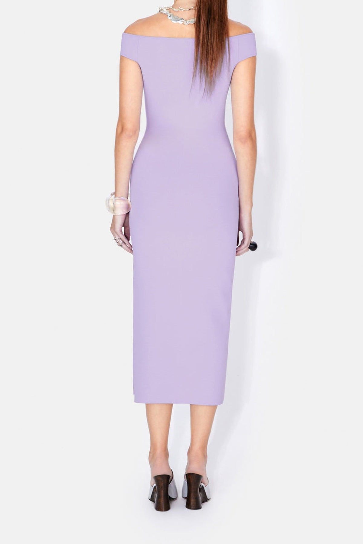 Aphrodite Midi Dress - Lilac