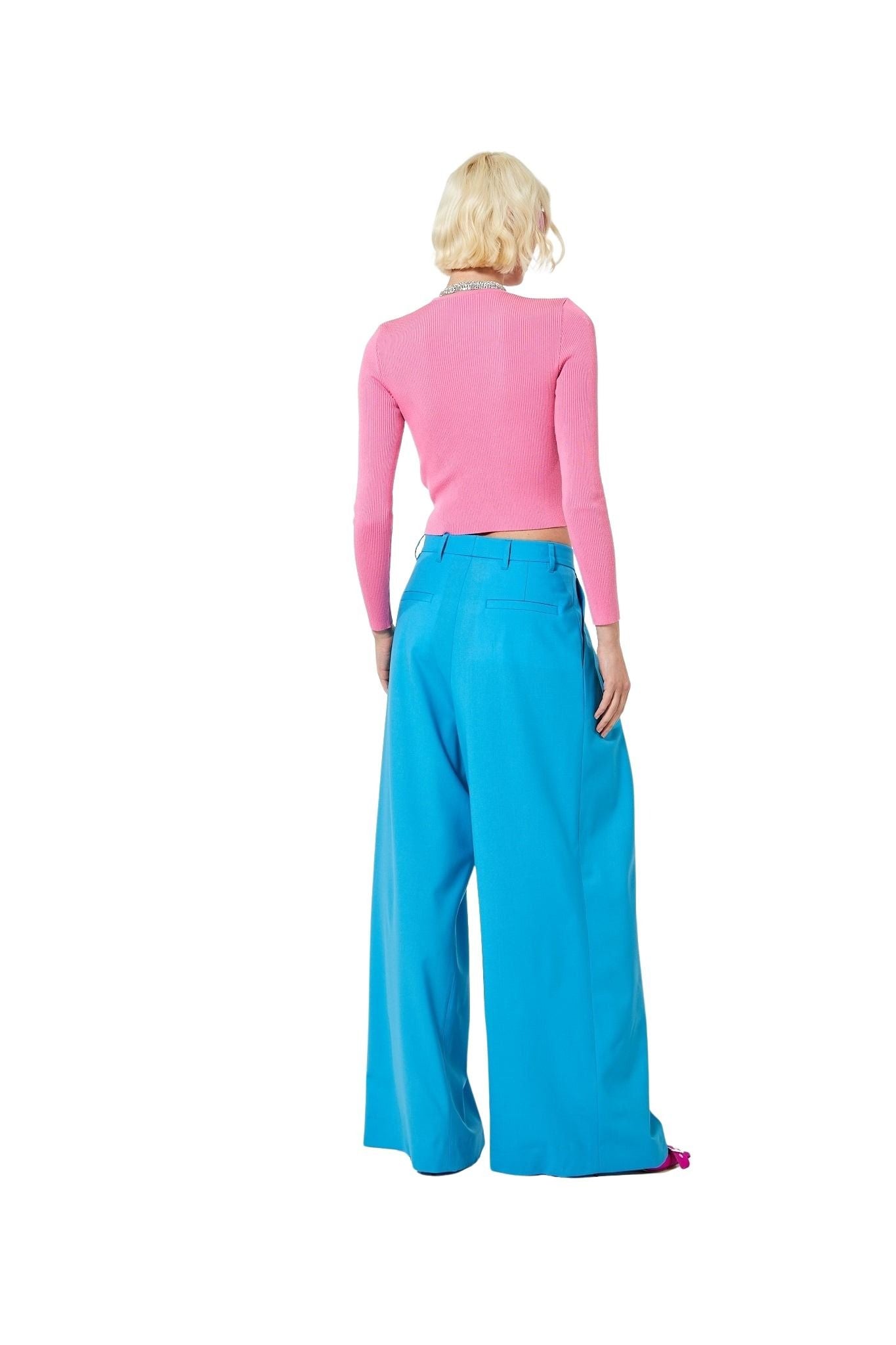 PINK // MAGLIA CROP/SWEATER CROP