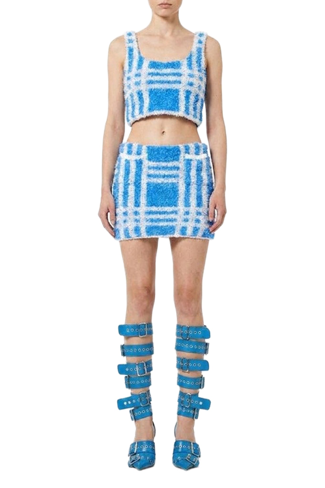 DEEP BLUE // GONNA IN MAGLIA/KNITTED SKIRT