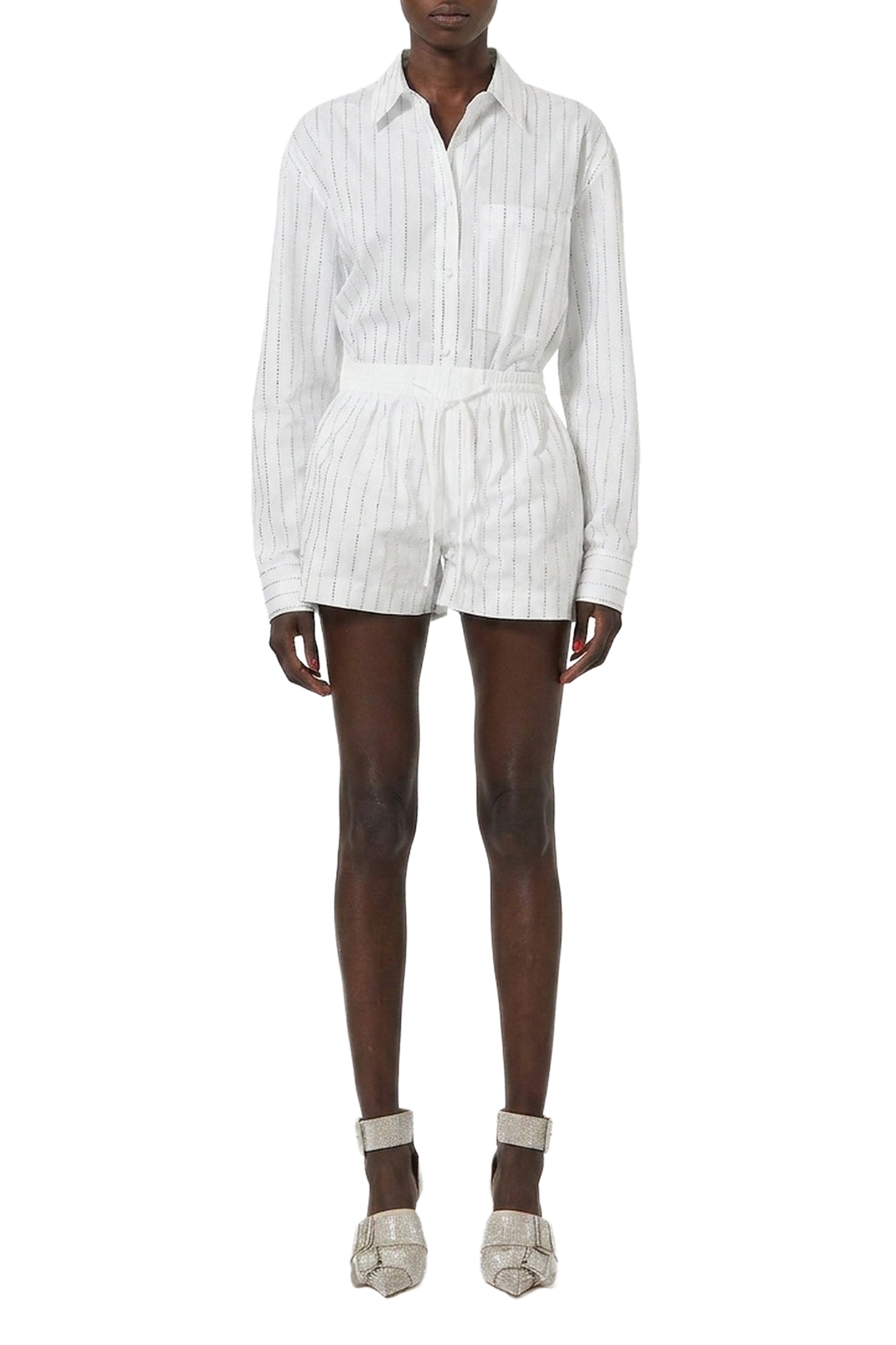 Short à strass - White