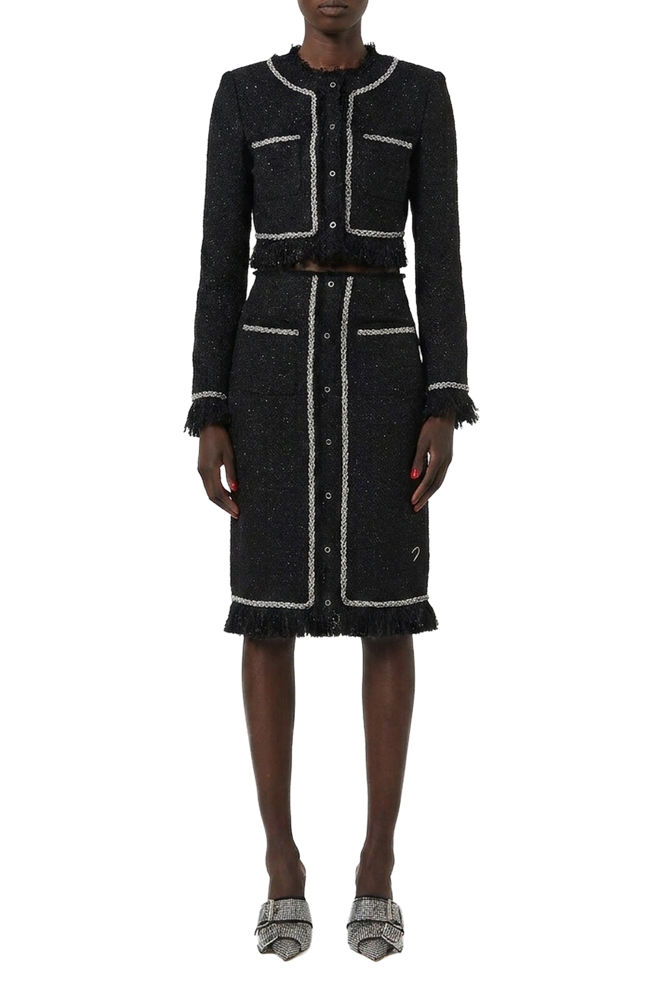 Jupe midi - Black