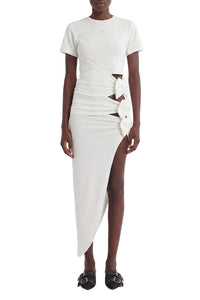 Robe longue cut-out - Milk