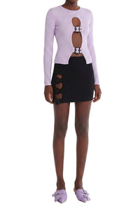 RECOLO BLACK /// BLACK // GONNA/SKIRT