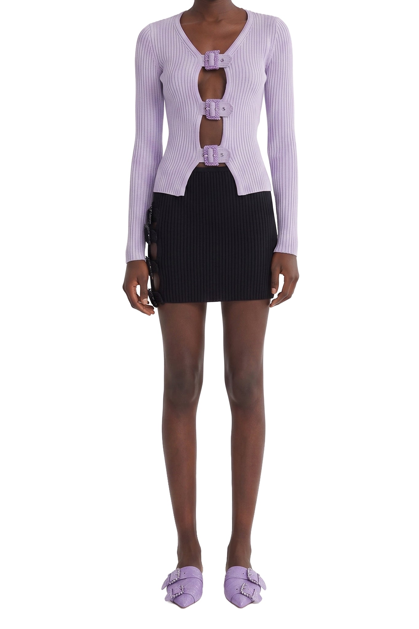 RECOLO BLACK /// BLACK // GONNA/SKIRT