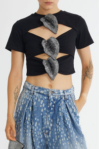 BLACK // T-SHIRT/T-SHIRT