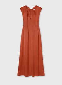 CLAY V NECK DRESS