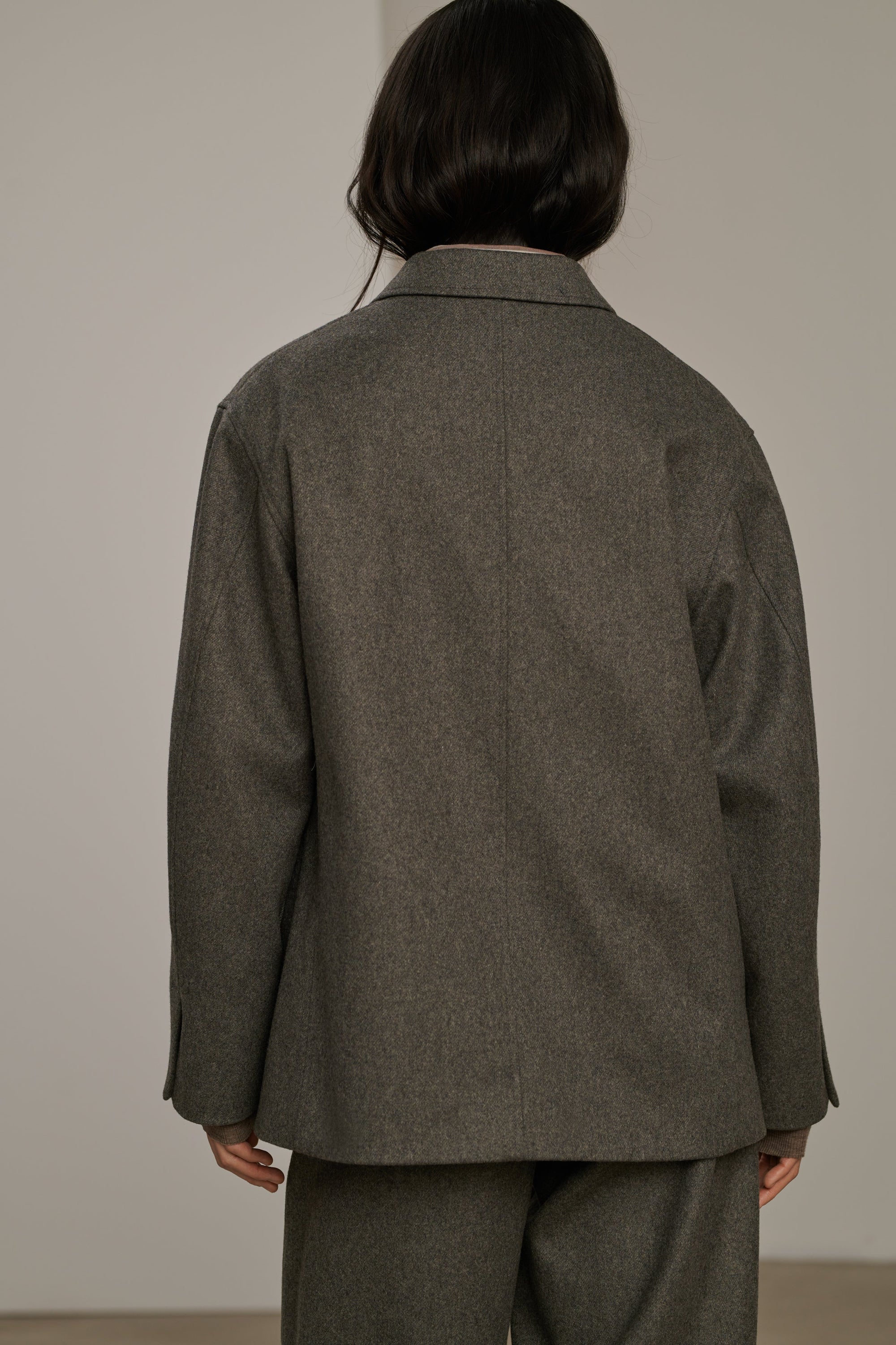 GRIS CLAIR VESTE FORMAL ALEXANDRA