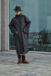 GRIS _ Robe Varina en laine - Gris