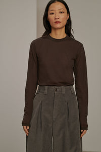 69 / NEW   TSHIRT MANCHES LONGUES BLANCA