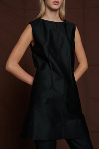 NOIR ROBE CHAINE & TRAME AMANDINE