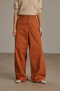 ORANGE JEAN PATTE ELEPHANT ALEXIS