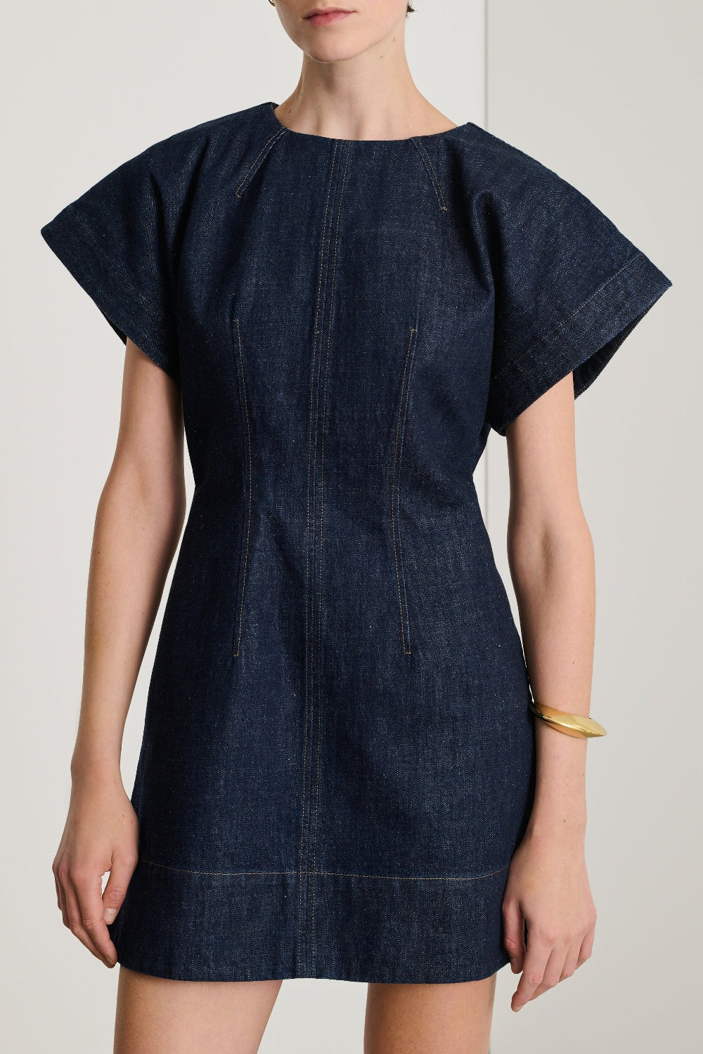Bambino cotton short dress - Brut
