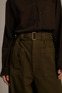 KAKI FONCE PANTALON VAGABOND