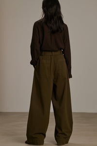 KAKI FONCE PANTALON VAGABOND