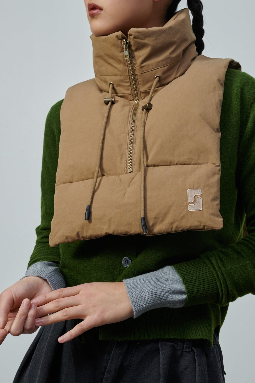 BEIGE ECHARPE WEATHER