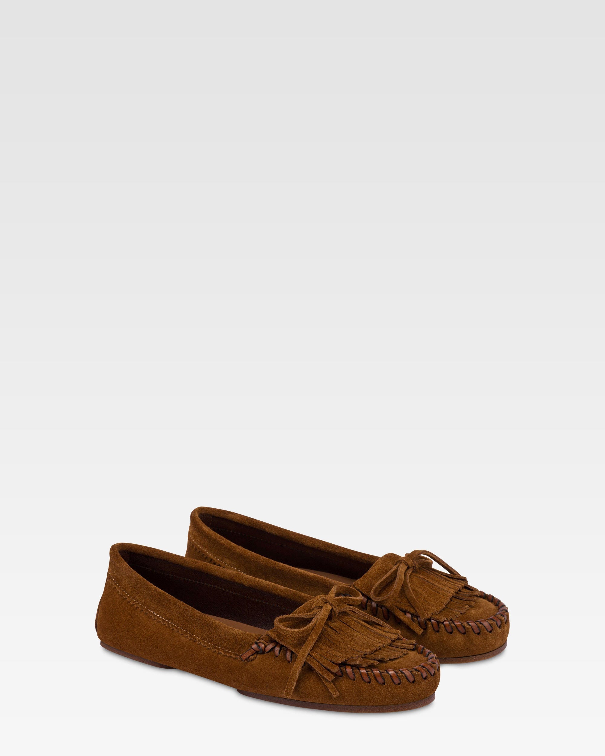 Cognac Mocassins - Cognac