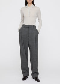 Pull polo en laine - Light Hay