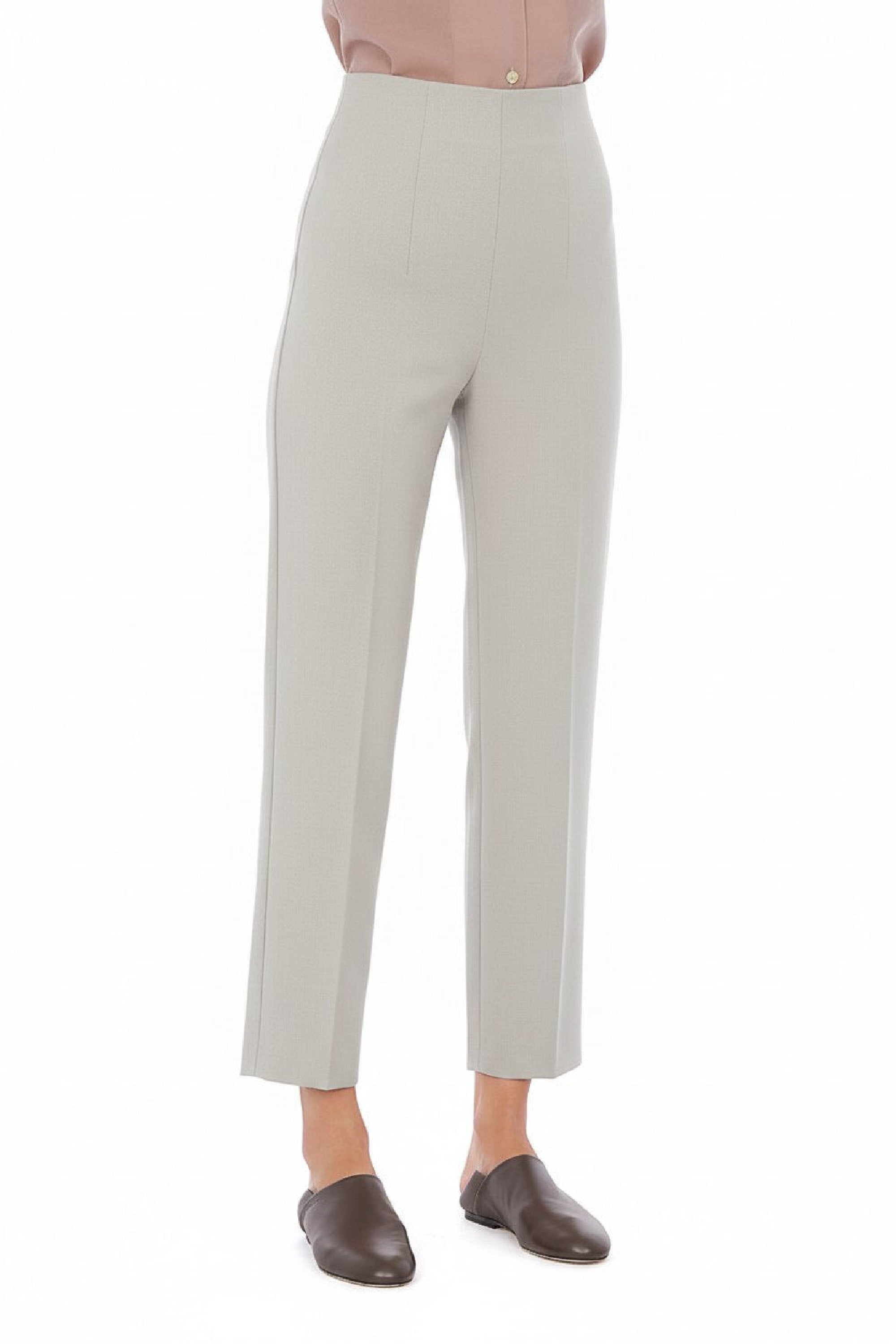 Pantalon en laine extensible - Ice Grey
