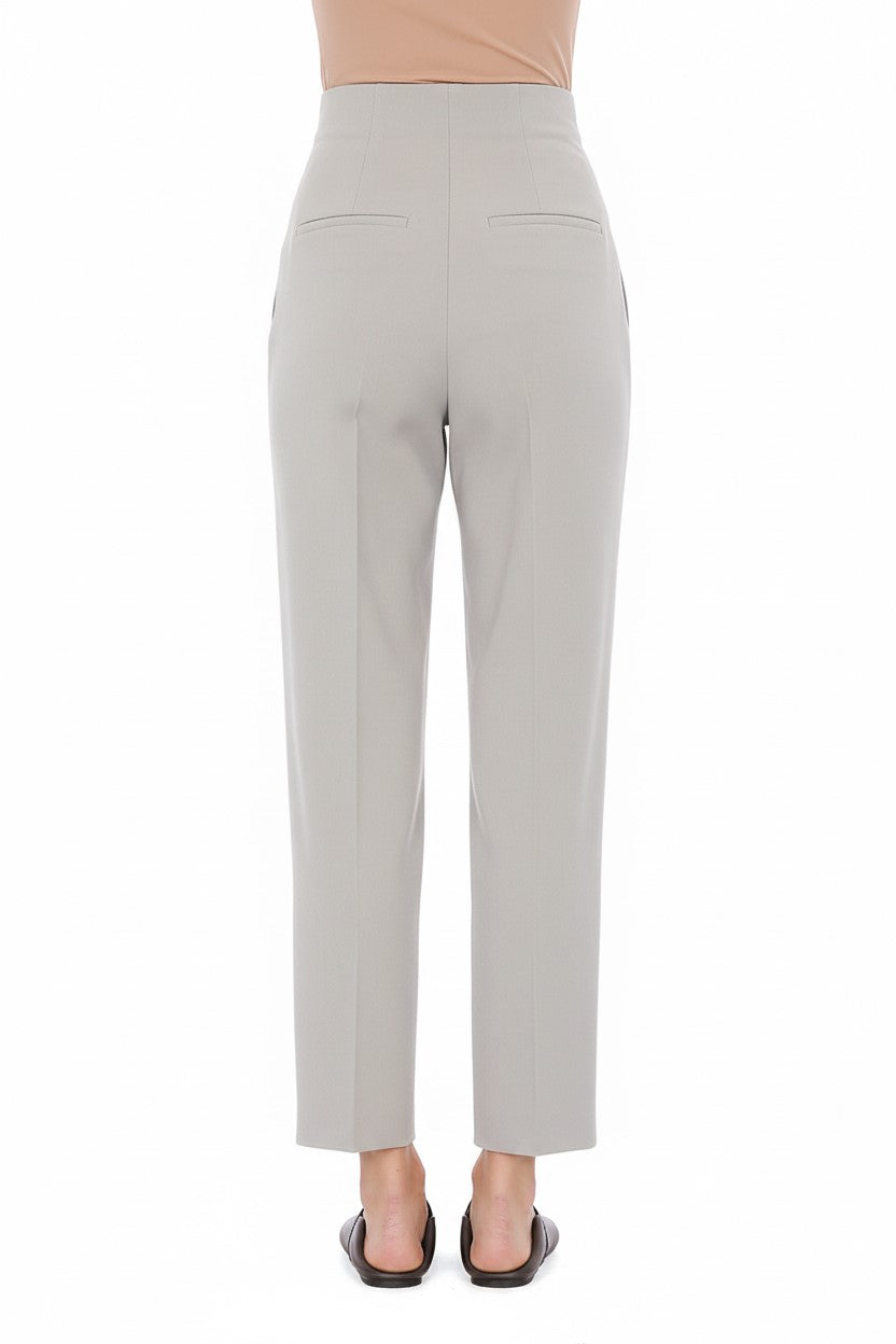 Pantalon en laine extensible - Ice Grey
