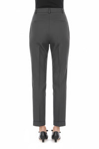 Pantalon tailleur à jambes droites - Grey