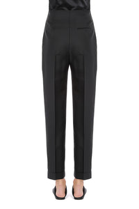 Pantalon tailleur à jambes droites - Black