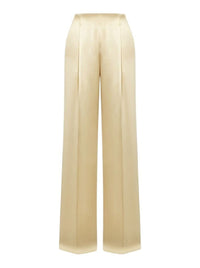 Pantalon en satin brillant - Ivory