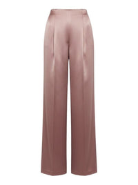Pantalon en satin brillant - Pink