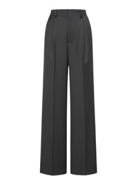 Wool suit trousers - Grey
