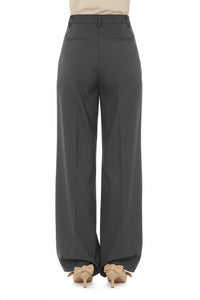 Wool suit trousers - Grey