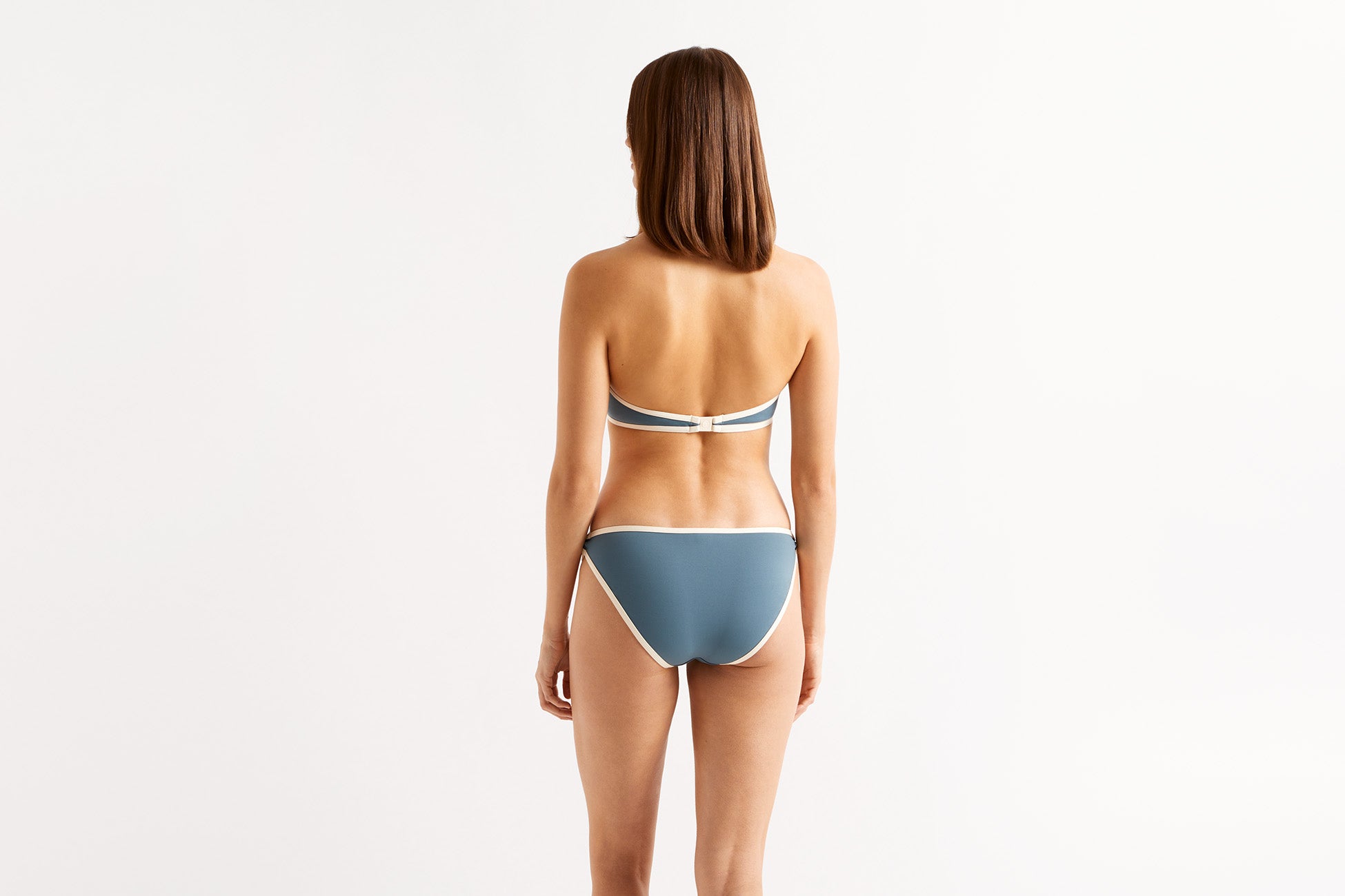 REQUIN BLEU/PERCALE JACINTA TRIANGLE EMBOÎTANT