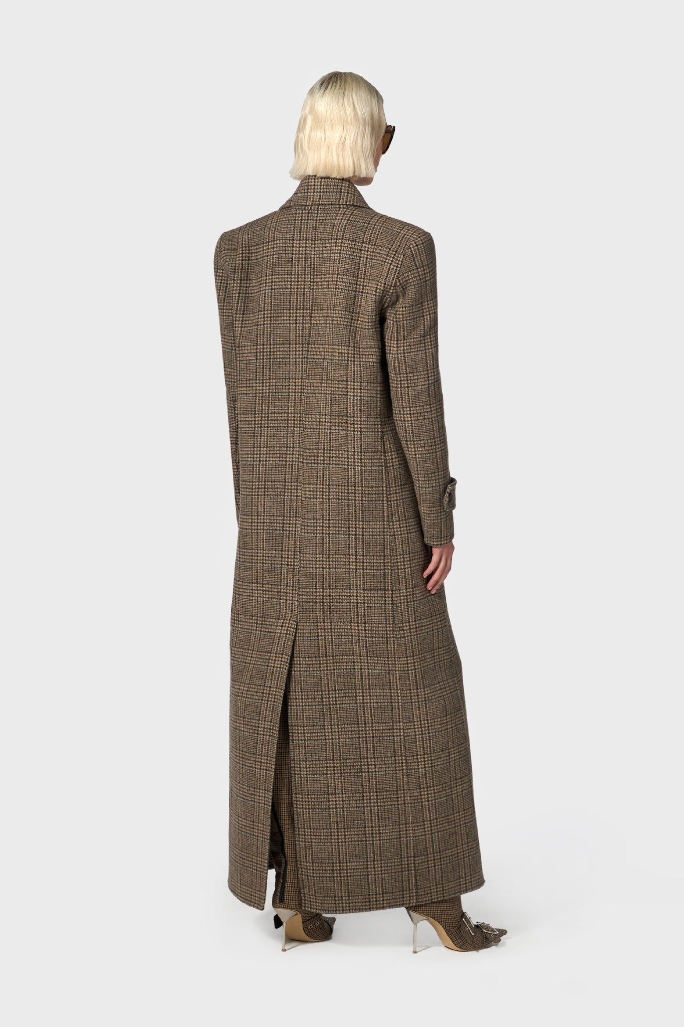 Manteau en laine - Brown