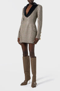 Robe en laine - Brown
