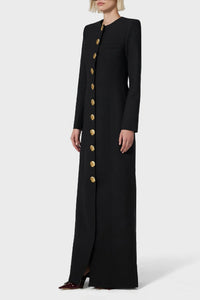 Robe en laine - Black