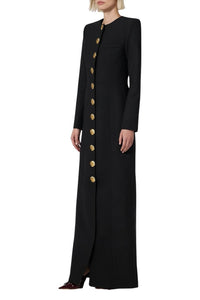 Robe en laine - Black
