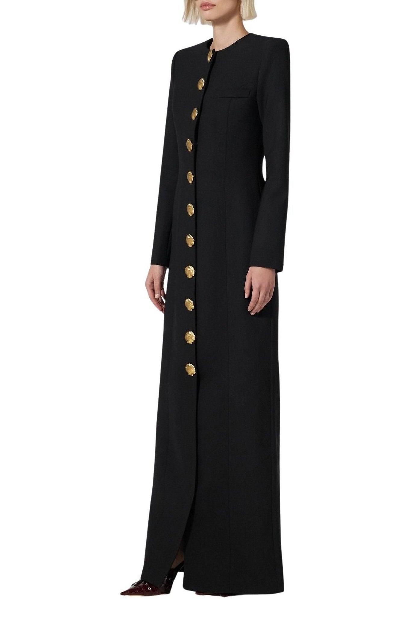 Robe en laine - Black