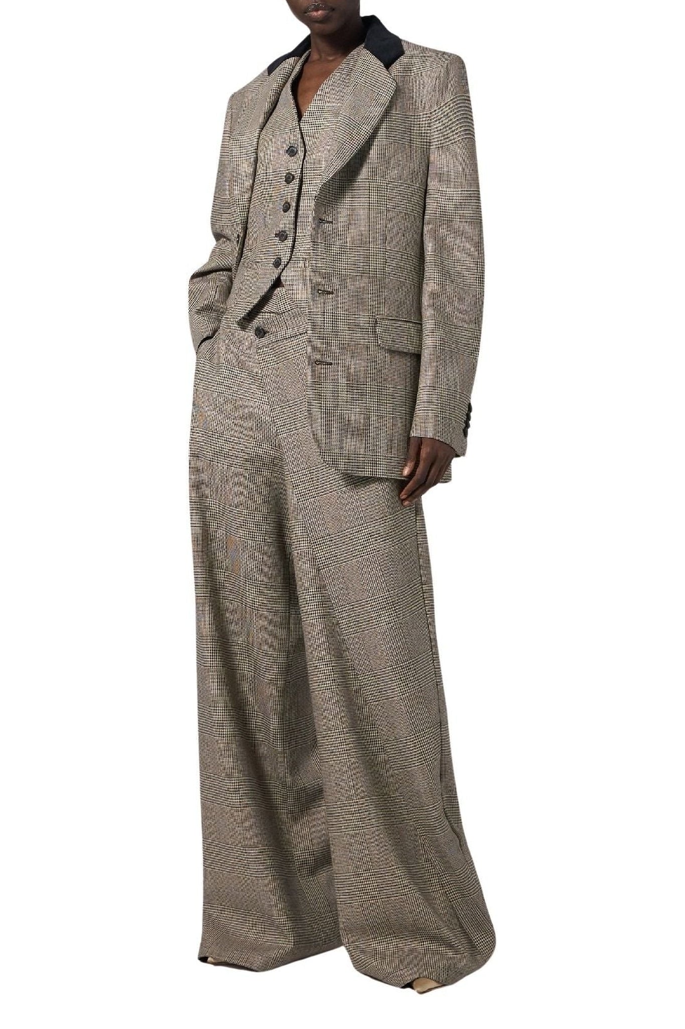 Veste en laine - Brown