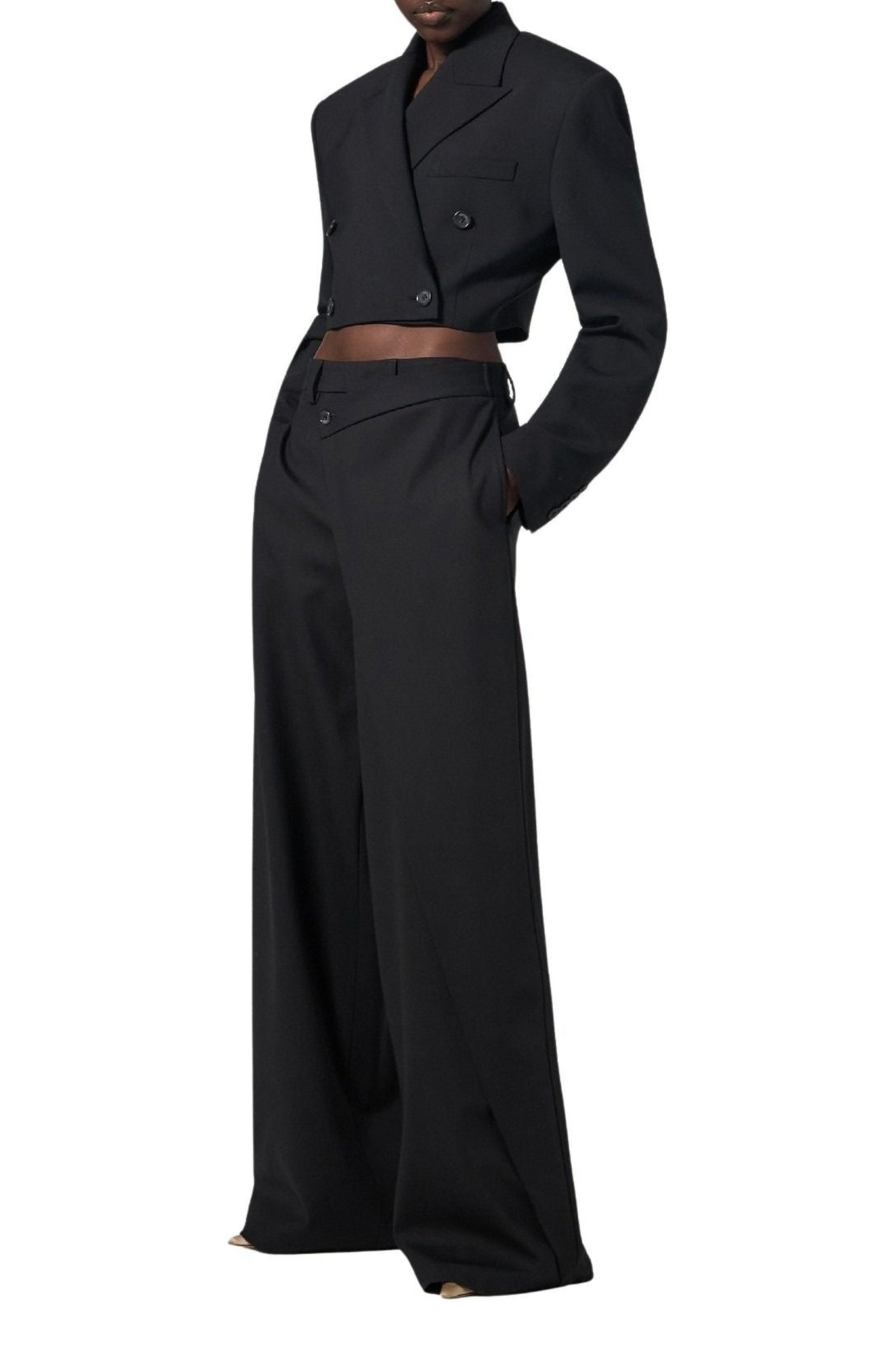 Veste en laine - Black