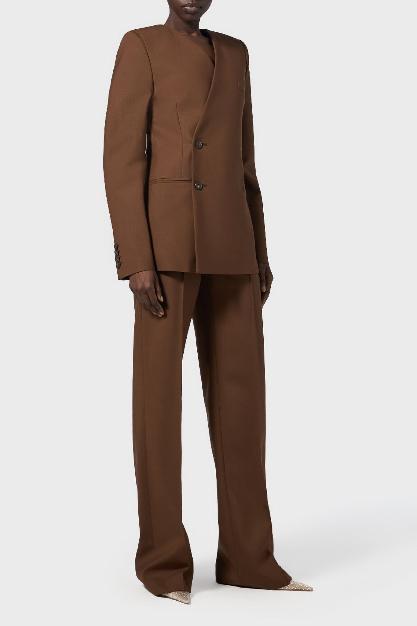 Veste en laine - Brown