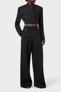 Pantalon en laine - Black