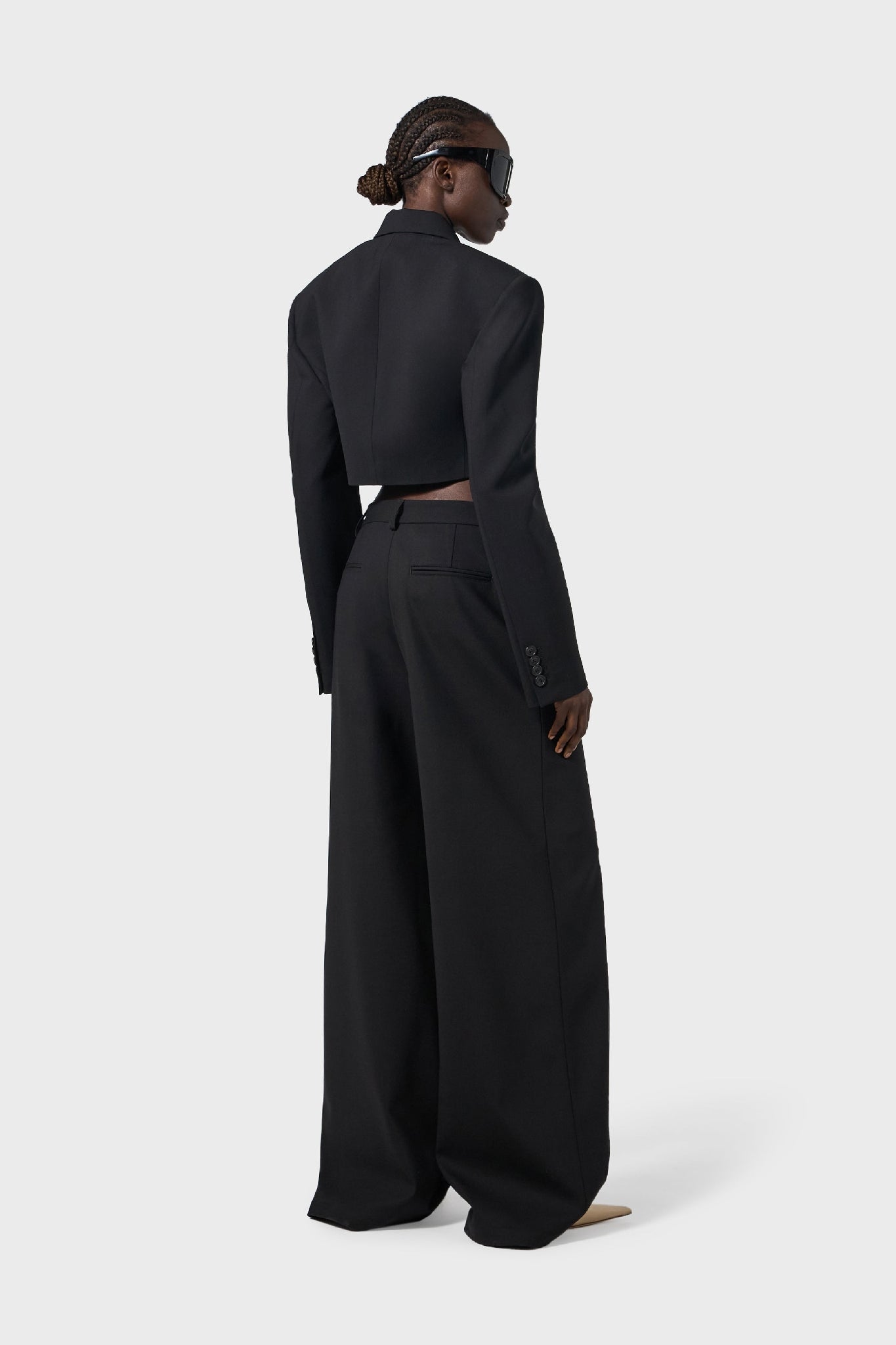 Pantalon en laine - Black