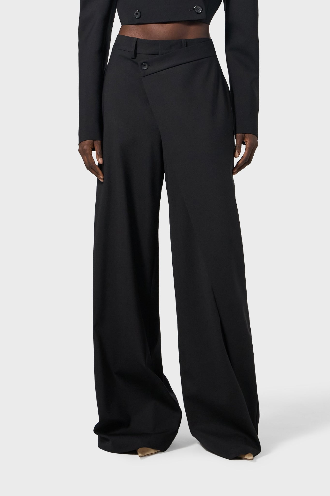 Pantalon en laine - Black