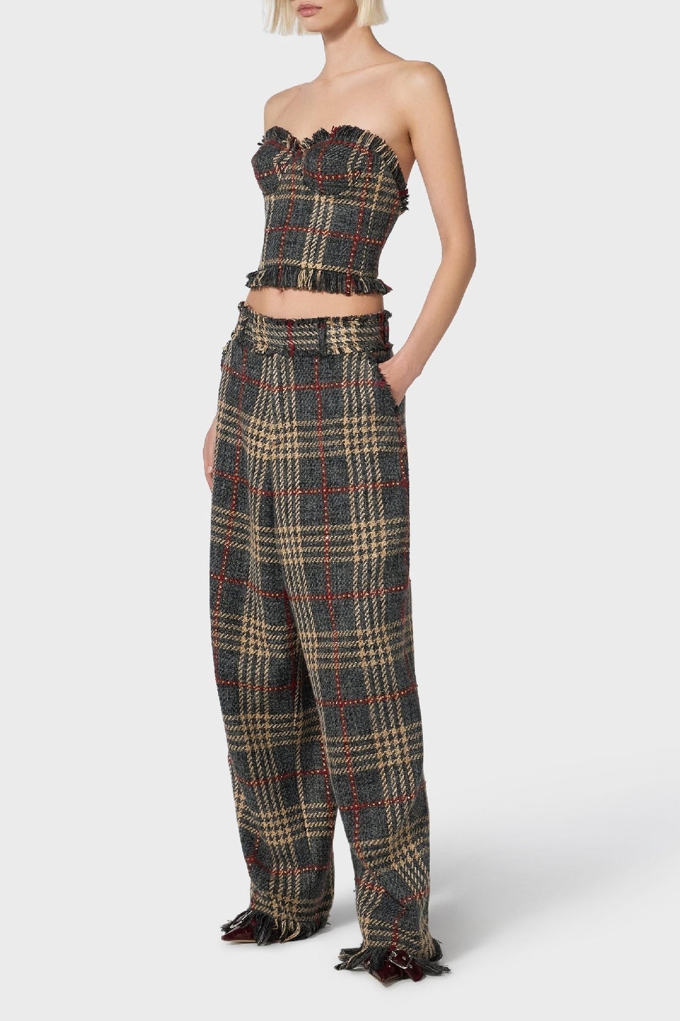 Pantalon en laine - Grey