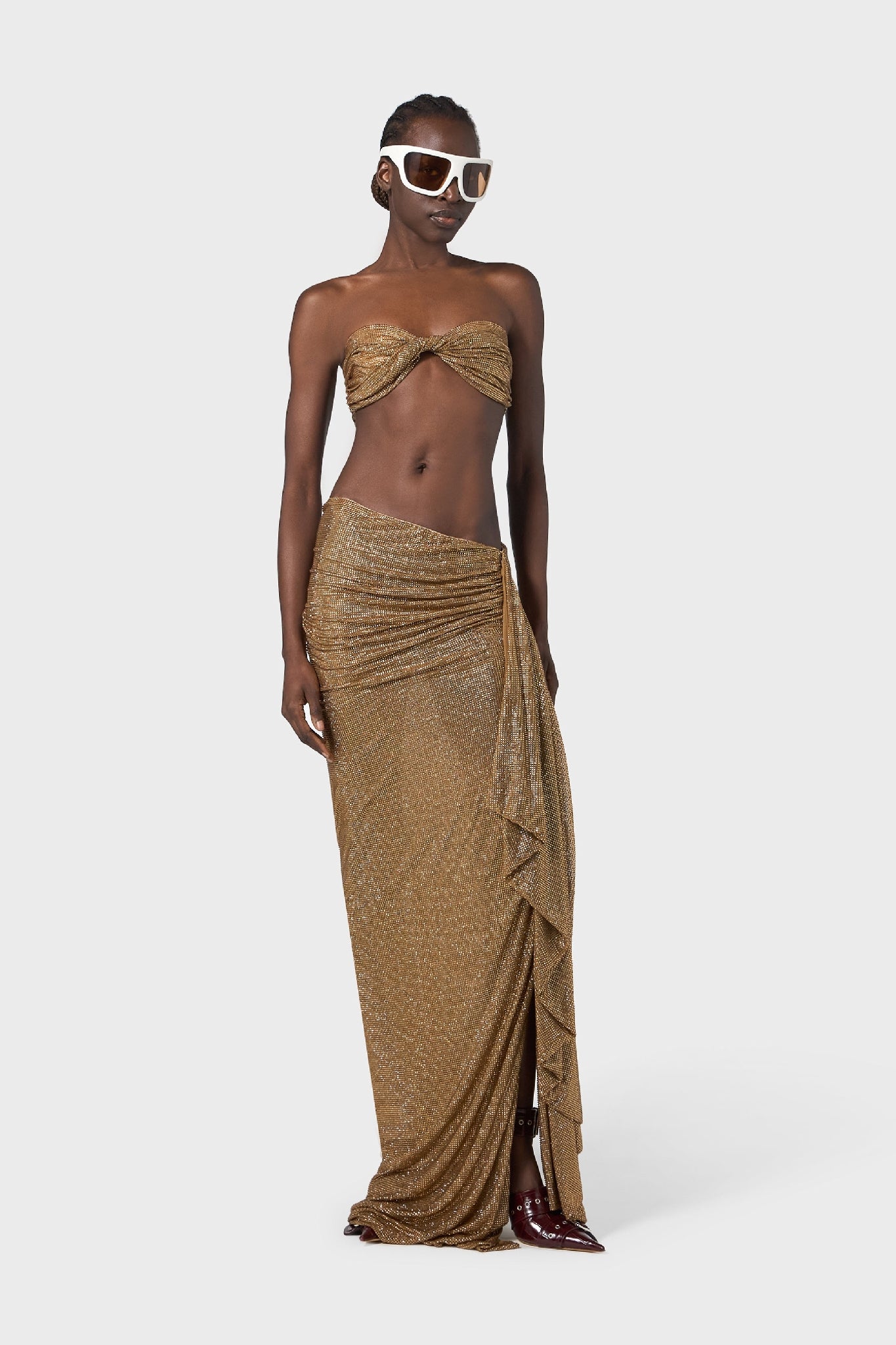 RECOLO BEIGE /// BEIGE // GONNA/SKIRT