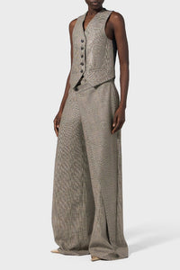 Gilet en laine - Brown