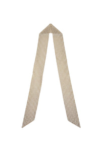 Foulard à micro-strass - Beige