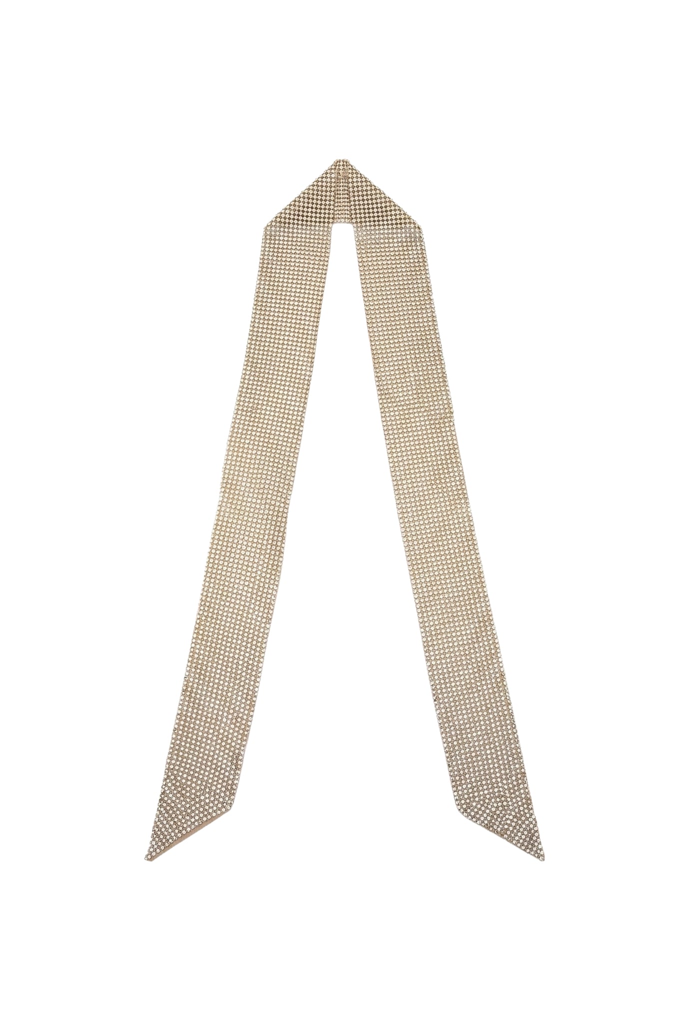 Foulard à micro-strass - Beige
