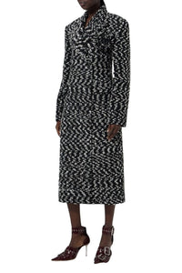 Manteau en laine - Black & White